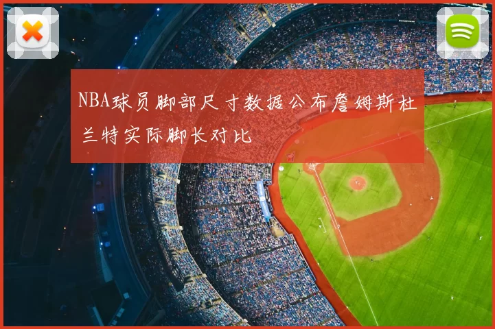 NBA球员脚部尺寸数据公布詹姆斯杜兰特实际脚长对比