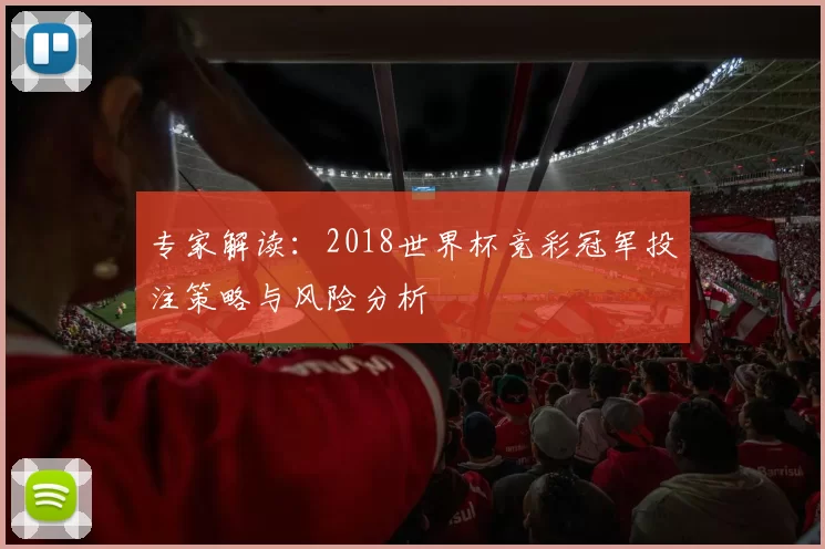专家解读：2018世界杯竞彩冠军投注策略与风险分析